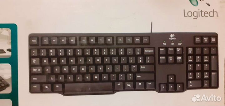 Клавиатура Logitech K100