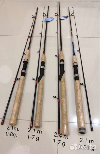 Спиннинги для головля, окуня, форели