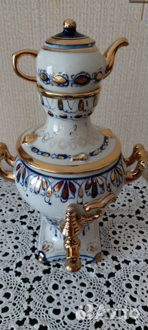 Самовар сувенирный гжель СССР