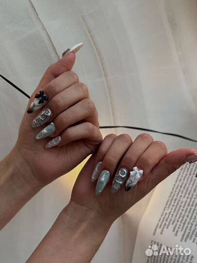 Маникюр/покрытие/наращивание/укрепление гелем