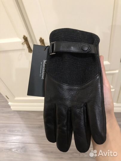 Мужские кожаные перчатки