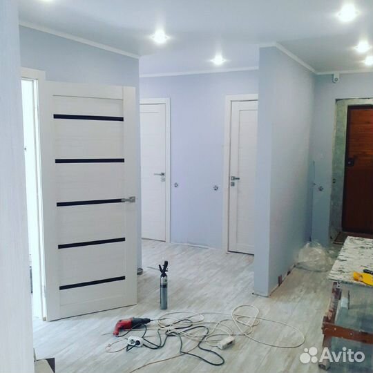 Установка/монтаж межкомнатных дверей