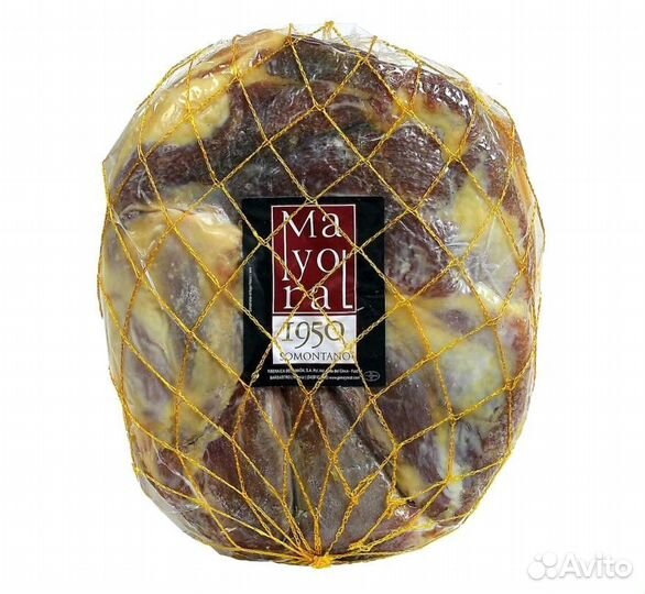 Хамон Серрано испанский Резерва Mayoral на кости