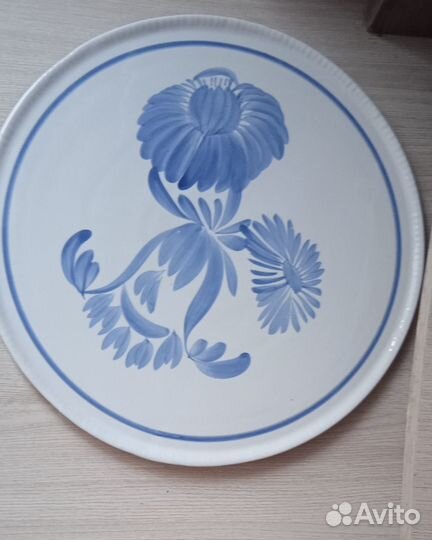 Блюдо для торта, пиццы, блинов, куличей