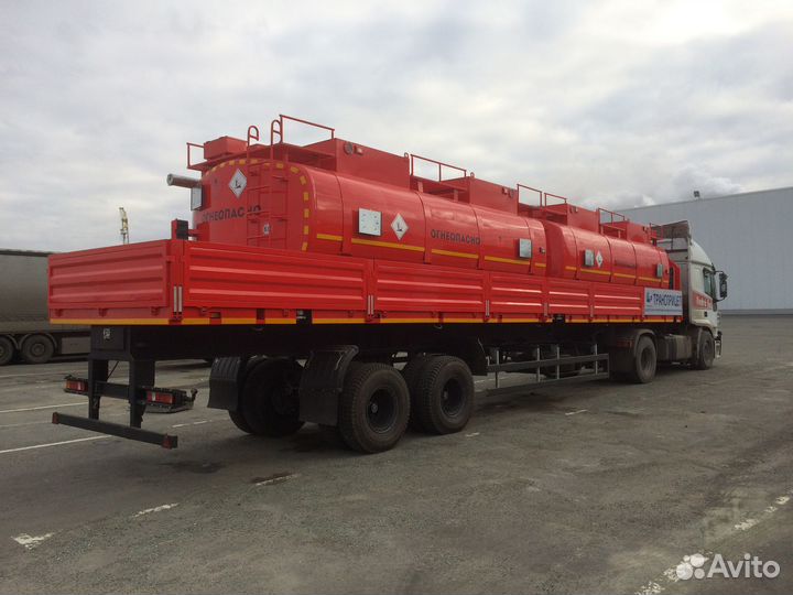 Полуприцеп трал (тяжеловоз) Saab 9893, 2023