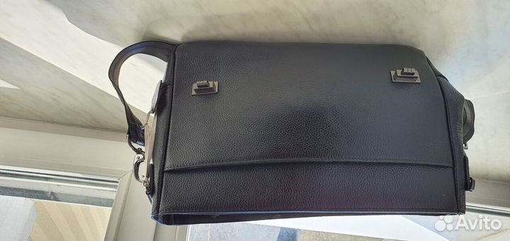 Мужская кожаная сумка новая