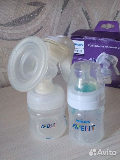 Молокоотсос avent ручной