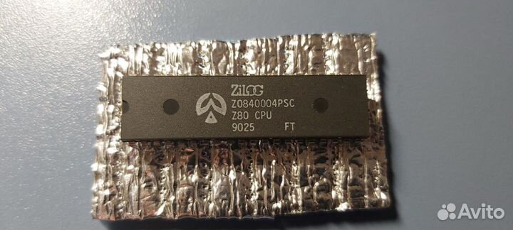 Zilog Z80 CPU, кр1858вм3, кр1858вм1