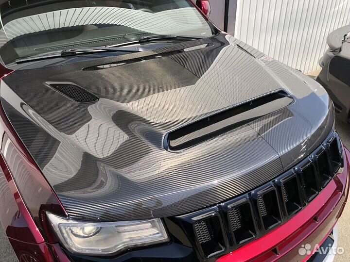 Карбоновый Капот для Jeep GC SRT8 WK2