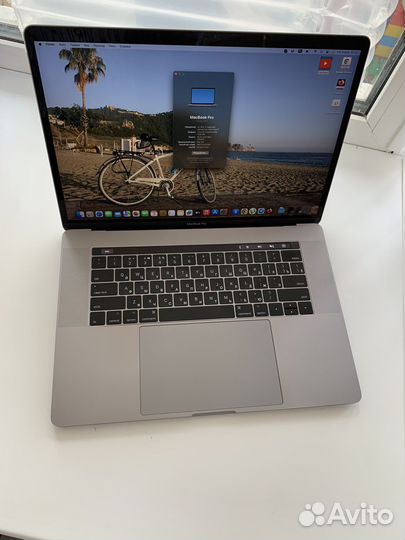 Mac book pro 15 2017 touch bar 1Tb