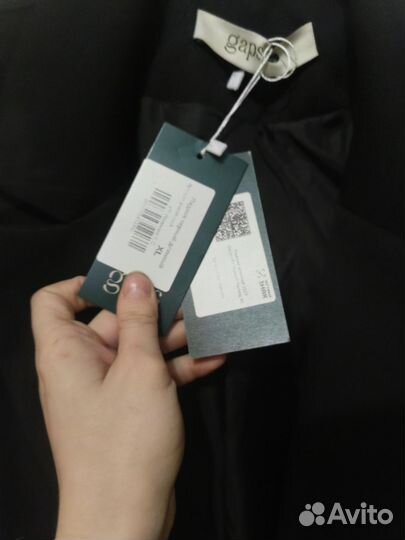 Пиджак женский оверсайз 48 черный