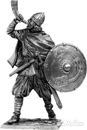 M215 Викинг с рогом, 9-10 вв