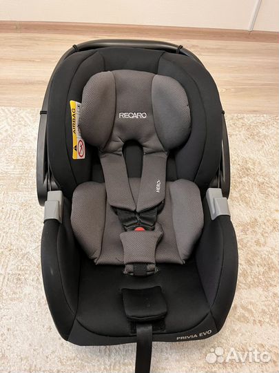 Recaro Privia Evo автокресло от 0 до 13 с isofix