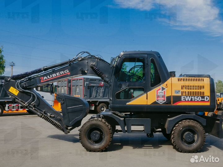 Колёсный экскаватор Zauberg EW150-D, 2024