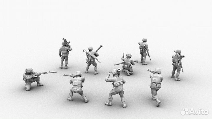 Набор солдатиков 1:72