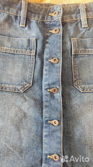 Юбка джинсовая