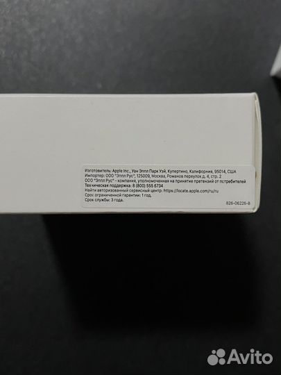 Наушники apple earpods lightning