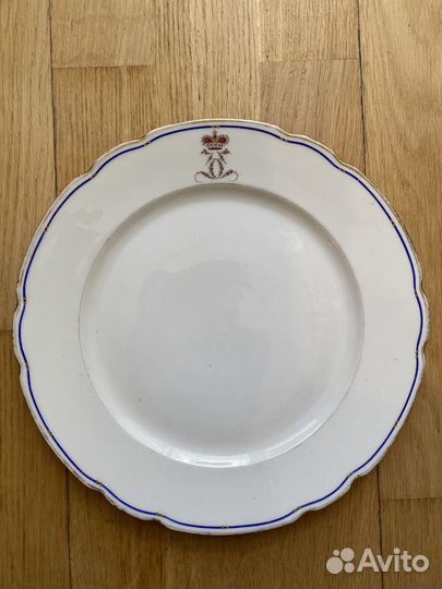 Тарелка княжеская заказная реликвия 19 век