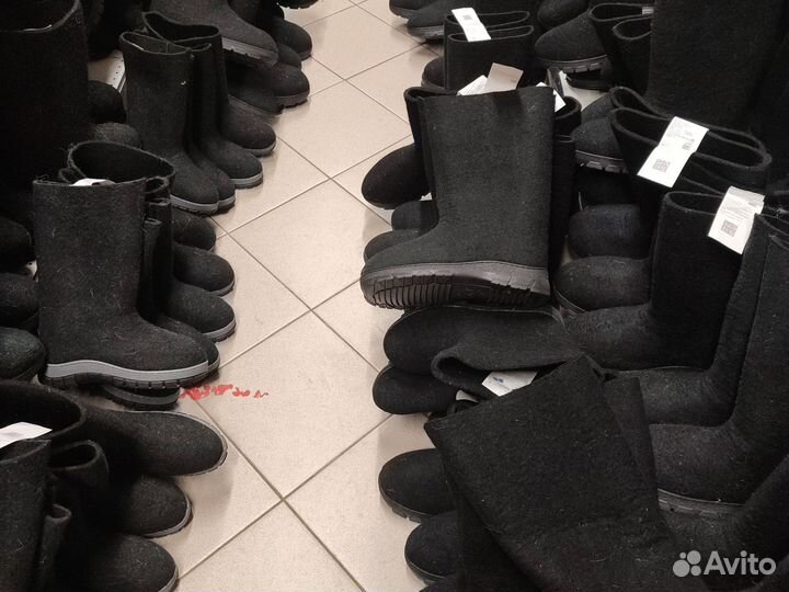 Валенки на подошве