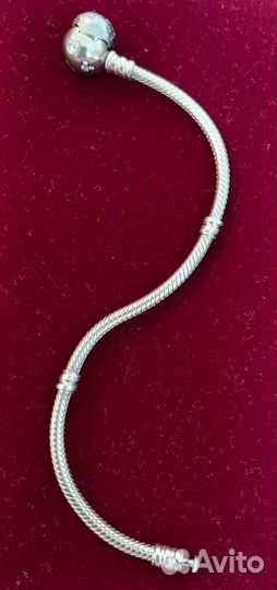 Браслет серебряный пандора