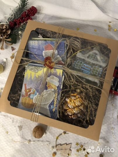 Ёлочный набор игрушек флажки СССР