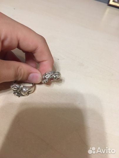 Серебряные кольца