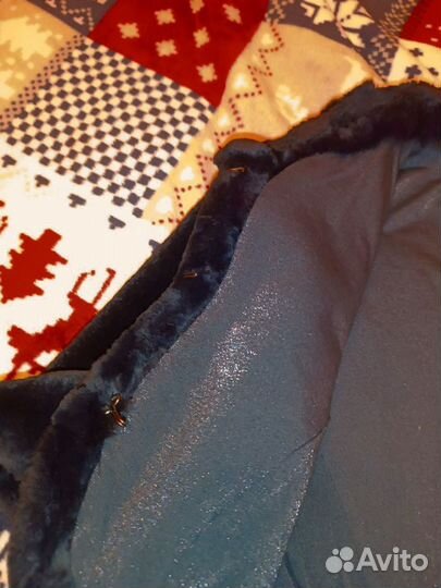 Меховая накидка женская