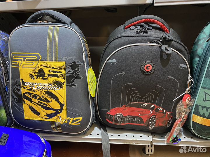 Ранцы и рюкзаки с оптопедической спинкой