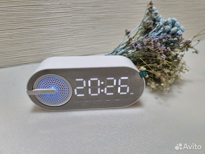 Часы-будильник с Bluetooth колонкой