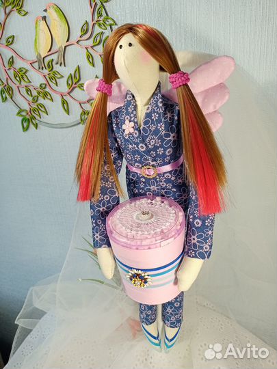 Кукла-держатель для ватных палочек