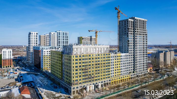 2-к. квартира, 45,1 м², 11/25 эт.