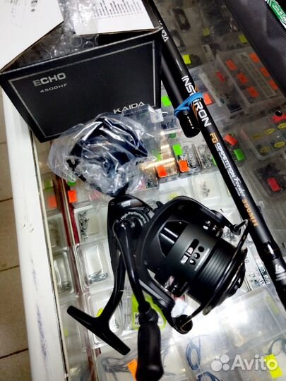 Фидер с катушкой