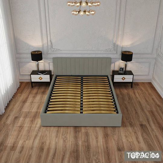 Кровать двуспальная с матрасом