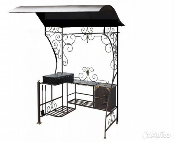 Универсальный кованный мангал 