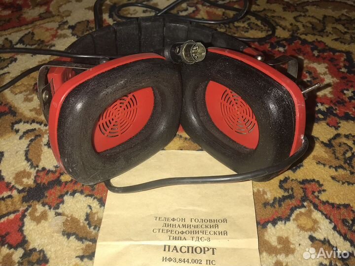 Наушники тдс 3 СССР