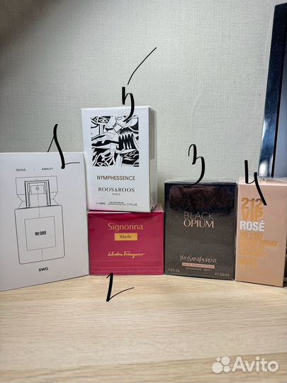 Парфюмерия Kilian, TOM ford, versace, D&G