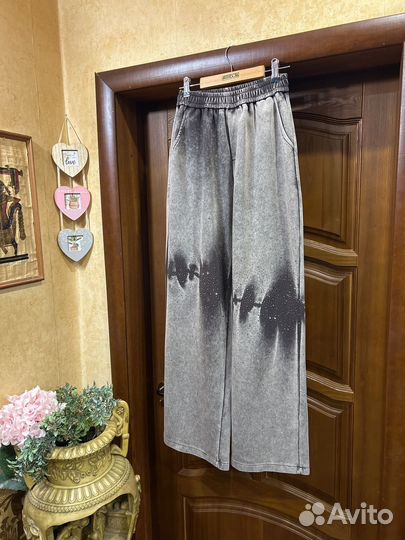 Штаны /брюки варенка со стразами