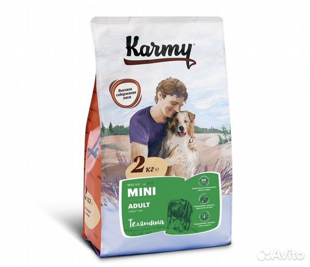 Сухой корм для собак Karmy