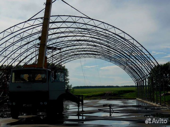 Ангар 30х50м. Тип В