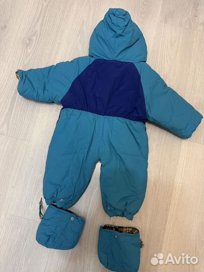 Зимний комбинезон 62-68 (размер 20) синий