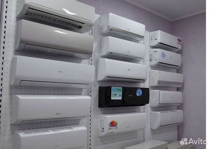 Сплит система с установкой