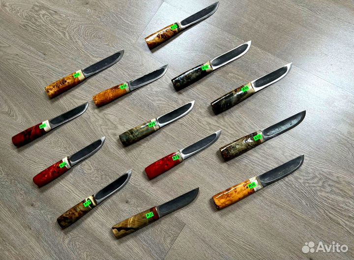 Нож якутский Кованный 110х18ш