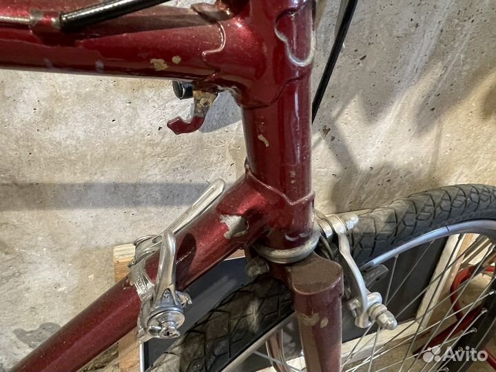 Винтажный шоссейный велосипед