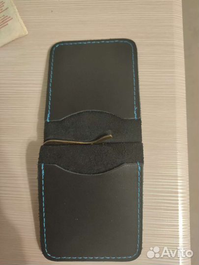 Зажим для денег кожа