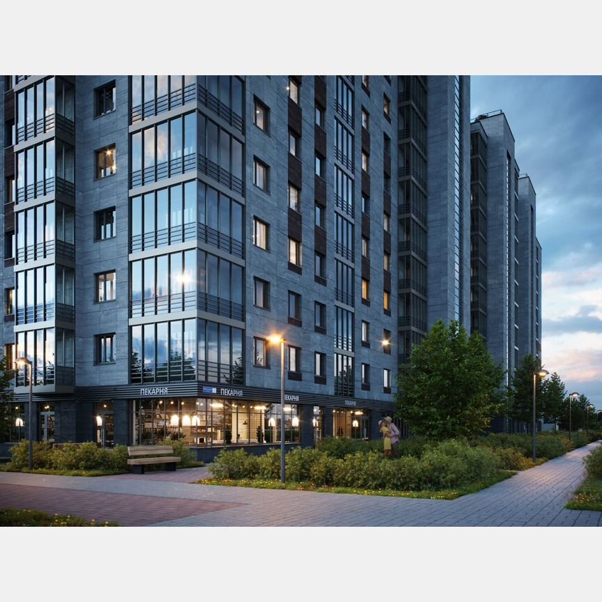 1-к. квартира, 32,1 м², 12/12 эт.