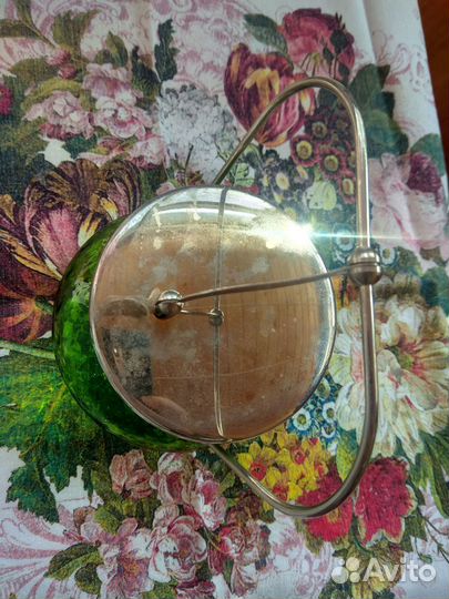 Сахарница цветное стекло СССР