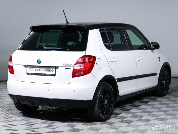 Skoda Fabia 1.2 AMT, 2012, 70 000 км
