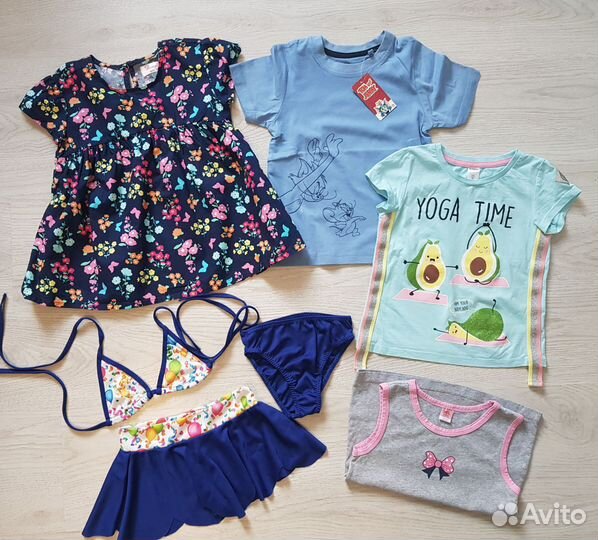 Пакет вещей на девочку 104-110