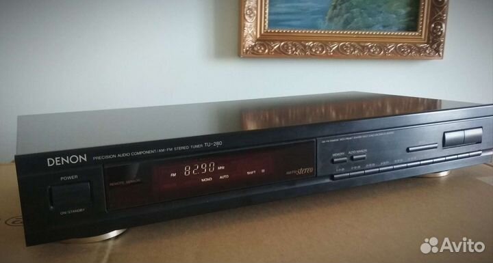 AM/FM тюнер Denon TU-280. Japan