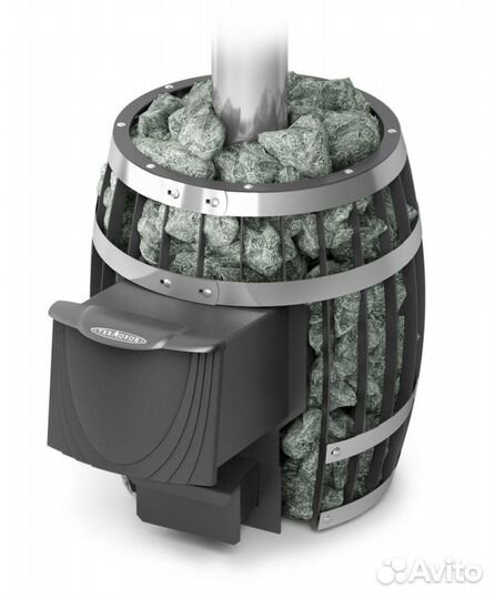 Дровяная печь тмф Саяны Мини inox да